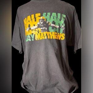 Clay Matthews “Half Man Half Clay” Packers Graphic Tee – Size XXL